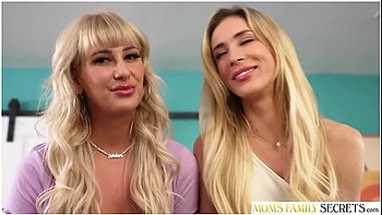 Stepson Is Tied To A Chair And Made To Watch Stepmom Jordan Maxx Lick Aiden Ashley To Orgasm