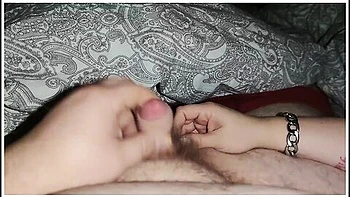 Handjob Before Bed With Long Nails *girlfriend Laughs At Me Because I Facial Myself