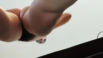 Amateur MILF Brunette Uses Vibrator for Intense Solo Masturbation & Orgasm