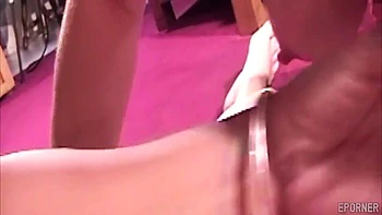 First They Copulated Dildo, Then They Sucking A Real Knob