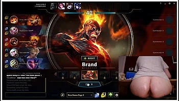 Gamer Girl And Deutsche Amateure - Fucking My Ass With A Banana Toy When Im Dead League Of Legends #18 Luna