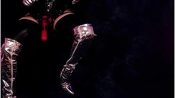 Fur Femdom Pov In French: Chastity And Strap-on With Arya Grander