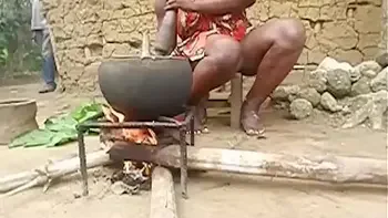 SHE CAUGHT ME FUCKING MY STEP BROTHER IN MY step GRANDMOTHER'S HOUSE AND SHE JOINED US, MY SIN SOMEWHERE IN AFRICA scene2