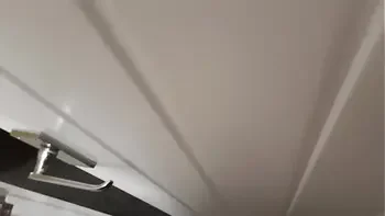 Roommate was caught masturbating while she was talking to her boyfriend and fucked