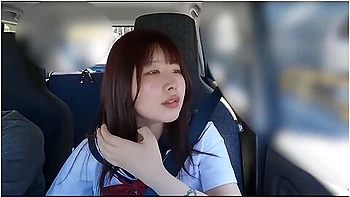 Female Announcer Aspirant Kasumi-chanlicking Blowjob And Nipple Licking Handjob In The Car