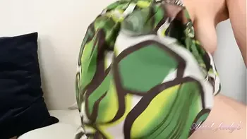 AuntJudys - 44yo Full-Bush MILF Yulenka (Up-Skirt)