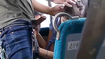 Office Lady Is Getting Fondled And Fucked On The Bus [decensored] - Shion Utsunomiya 1