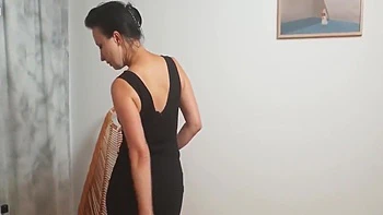 The Beauty And Charm Of My Mature, Smooth And Shaved Cunt That Was Masturbated In Stockings With A Double Ended Dildo