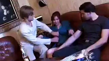 Redhead Mom Threesome: Doggy, Cowgirl  Misstepsonary Porn