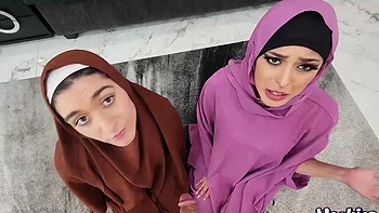 Sophia Leone and Aubrey Babcock in a hot threesome