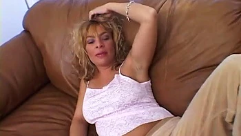 Busty MILF at casting sucking and riding cock with so much effort