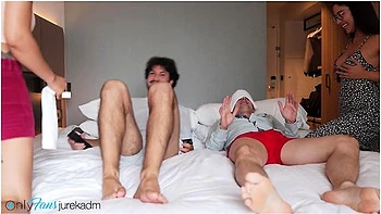 Blindfolded Bliss Stepbros Naughty Swap Featuring Sam Bourne & Itsxlilix