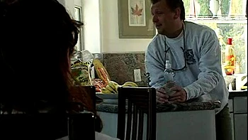 Husband finds wife in shower and fucks her