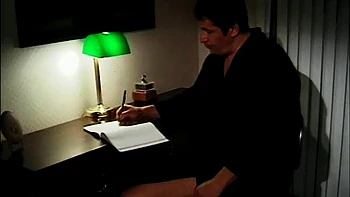 Jewish man becomes very horny when he smells young blondes panties