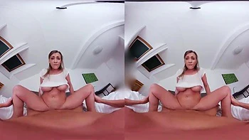 VR Nadia Douche: Blowjob, Doggy  Cowgirl Porn