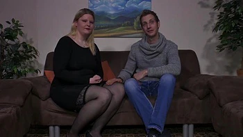 AMATEUR EURO - German Amateur Lady Lets Husband Pound Her Chubby Pussy In Naughty Sextape: Porn