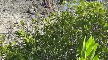 Je rencontre un étranger black avec une énorme BBC pour me baiser sur la plage  !