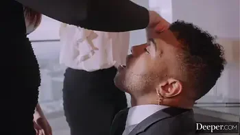 Deeper. Mistress Maitland teaches Kayden to control a sub