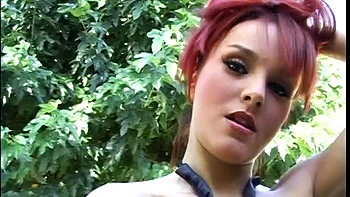 Buff stud gets his cock deep throated by Cytheria then fucks her