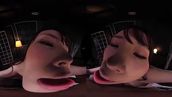 Ashimoto: Cowgirl, Big Tits  Japanese VR Porn
