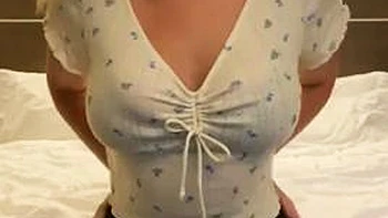 Big tit babe: Cowgirl, Hardcore  Amateur Porn