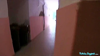 Fake College Inspector Gets Busty Redhead To Pay With Blowjob - Reality