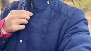 Drain Water On The Apple Garden