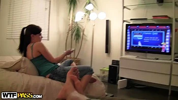 My girlfriend kitchen fuck