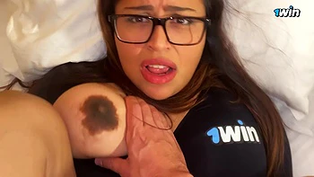 Stepmother Helps Her Stepson With Her Mouth And Her Fat Wet Pussy!