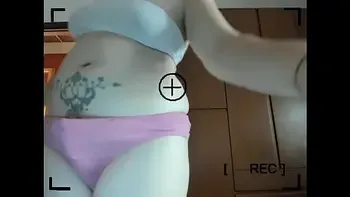 Italian stepmother hides a big cock under her panties. Do you want to spy on her too?