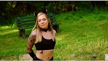 Submissive Babe Rory Knox Gets Tied Up For An Anal Fingering With Ass To Mouth And Piss