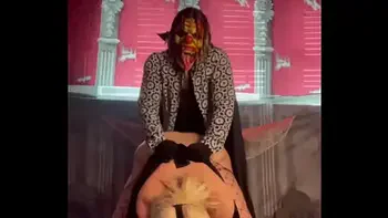 Fucking Milf at Halloween Party