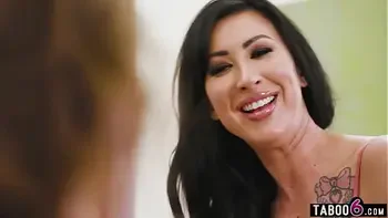 Protective big tits stepsister Lily Lane helps out with his GF problems