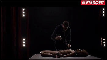 - Romantic And Light Bondage Session For Kinky Ebony Teen 18+ With Kristof Cale