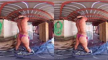 Outdoor Shower Tease