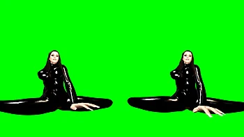 Shiny Busty Latex Girl Rides You – POV Cowgirl (Passthrough)