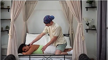 Krystal Davis And Jackie Knight - Stepson Massages Stepmom To Help Her Relax