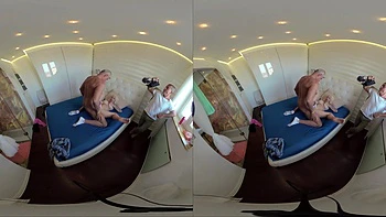 Kyra Hot Behind The Scenes VR Part One - Sloppy Creampie Into