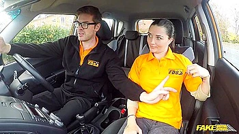 Super Cute Eighteen And Her Driving Instructor In Nasty Cheating Coarse Sex Clip