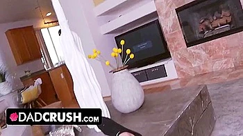 Sexy Babe Strips Off Her Clothes To Do The Laundry Gets Her Tight Twat Drilled Instead