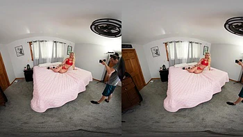 Kensie's Tease and Please- BTS Voyeur View