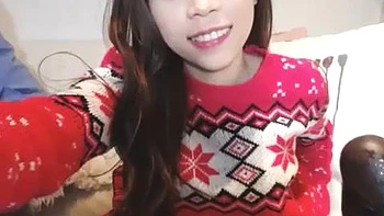 Japanese Christmas Slut Having Some Fun...: Blowjob, Amateur  Chaturbate Porn