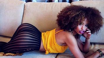 The couple has fun with Cecilia Lion in sexy lingerie and pantyhose.