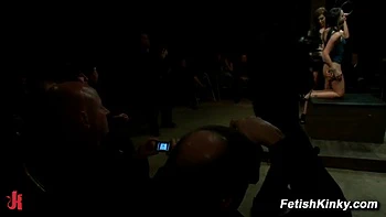 Bobbi Brixton - Spanking And Gangbang Fucking Of Slave