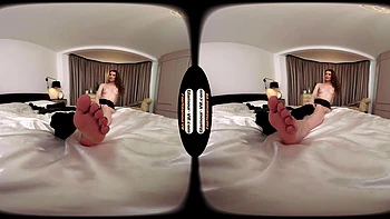 Brook Logan Strict Mistress Has Xtra Special Foot Fetish Session