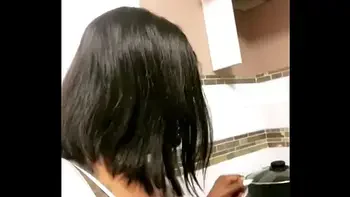 Cooking Fucking lesson with AfroCandy