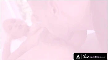 Busty Granny Gets A Hot Facial After Getting Her Old Pussy Banged