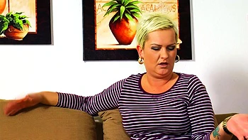 German Polish housewife makes her first sex casting