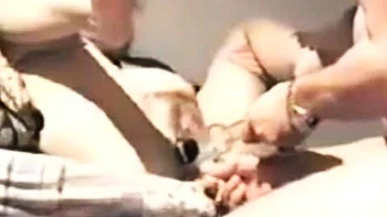 Mature Girl Plays with Sex Toy on Webcam for Hubby