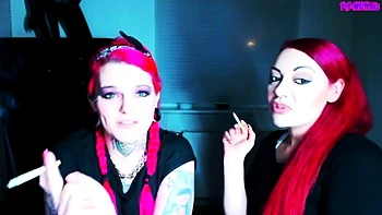 German Smoking Bitches Ashtray